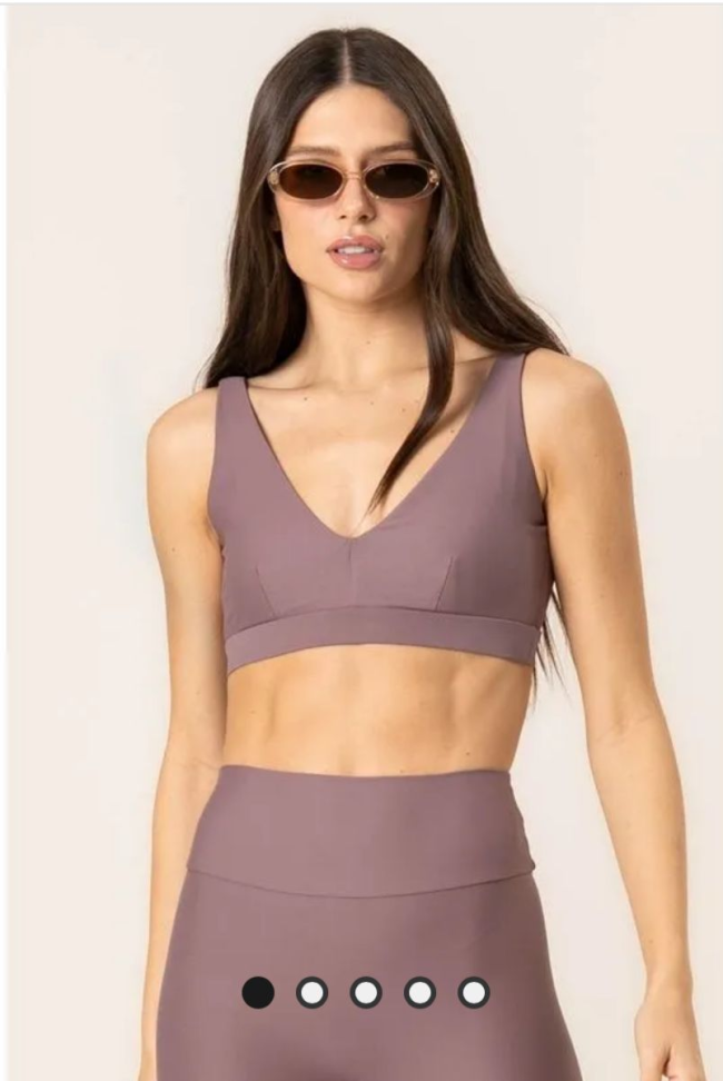 Top Ease Vivame rosa queimado