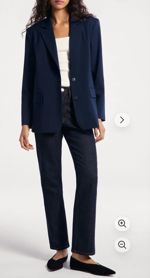 Blazer Hering azul