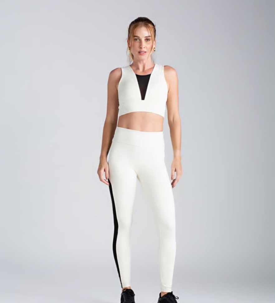 Top Alta sustentação Larulp branco