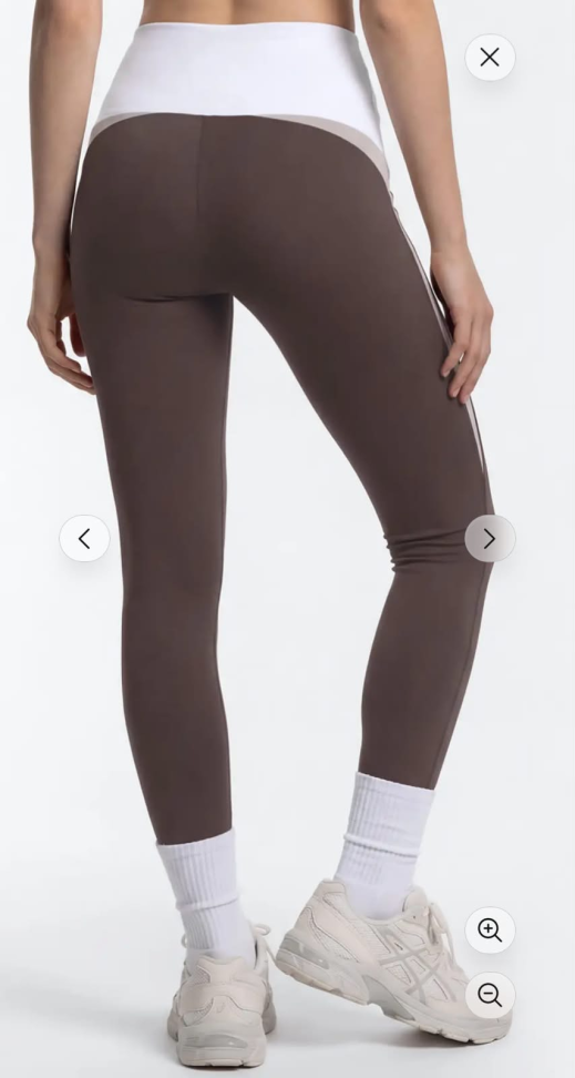 Legging Sem Costura Hering marrom