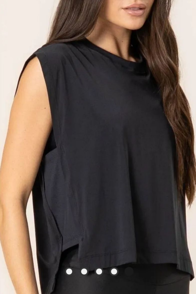 Regata Rib Matte Vivame preto