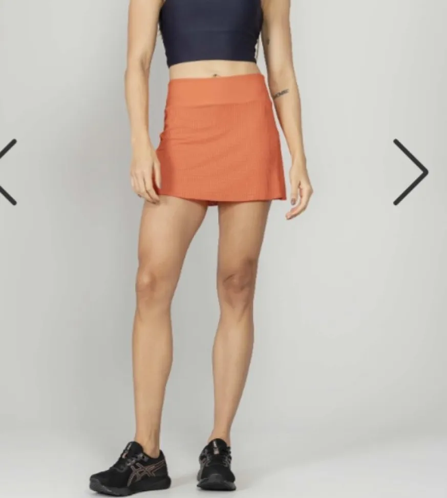 Saia Short Run More laranja