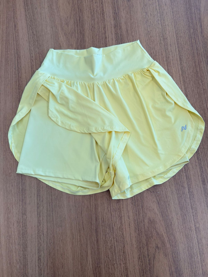 Short duplo Annima, Amarelo