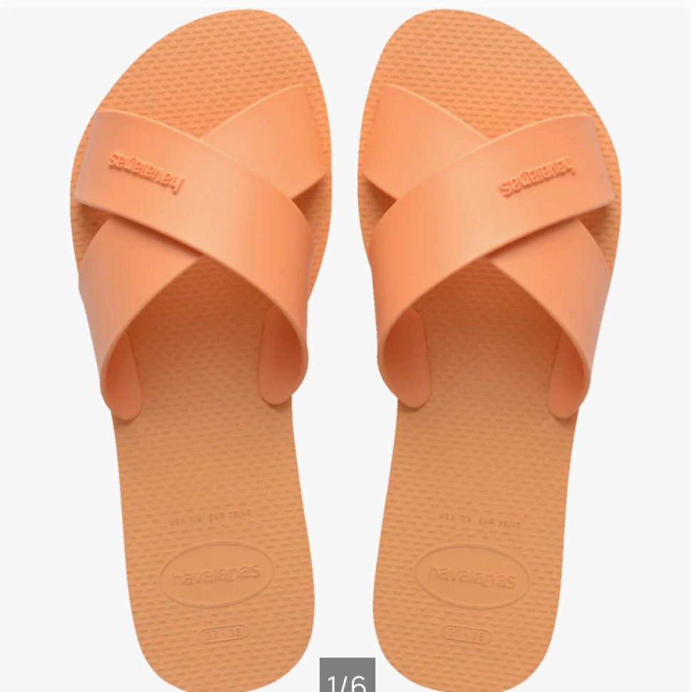 Havaianas Aqua Pêssego