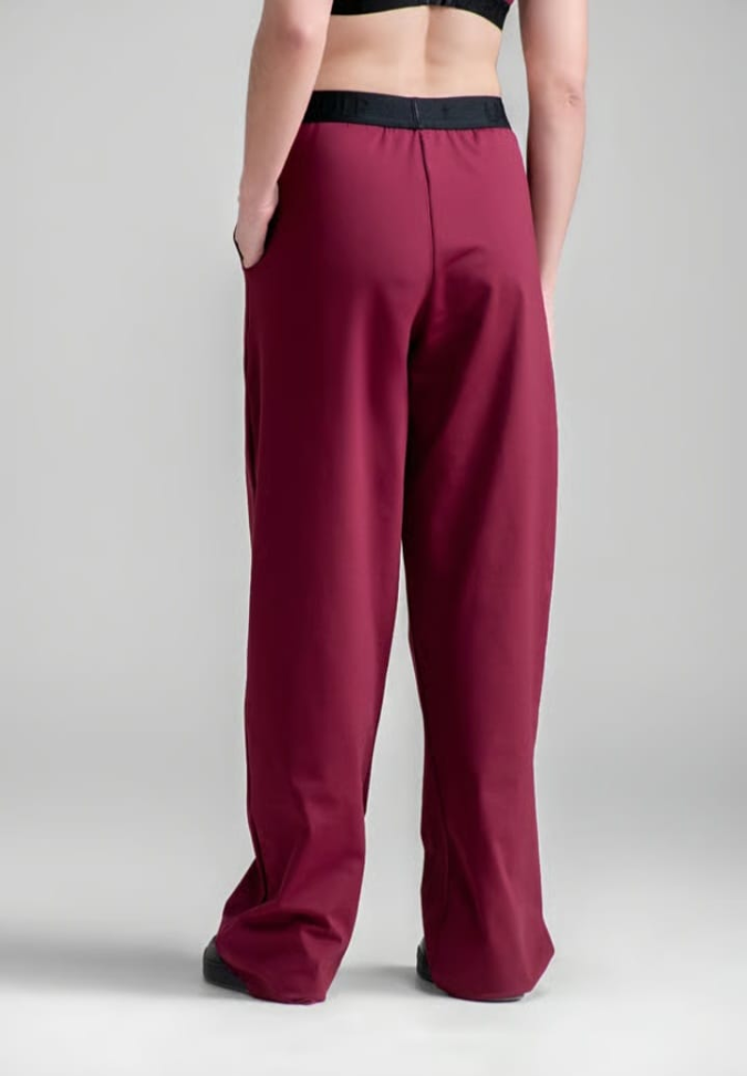Calça Baggy Larulp vinho - #3