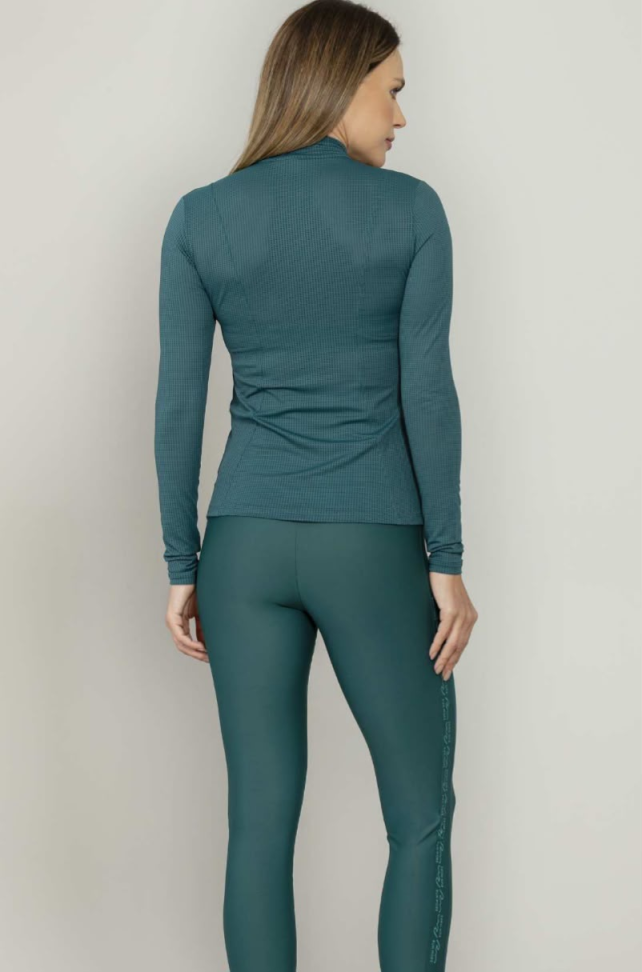 Jaqueta Fit Run More verde