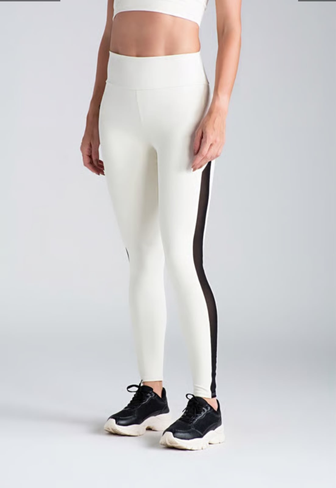 Legging Larulp branco