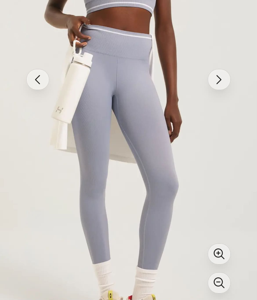 Legging Sem Costura Hering azul