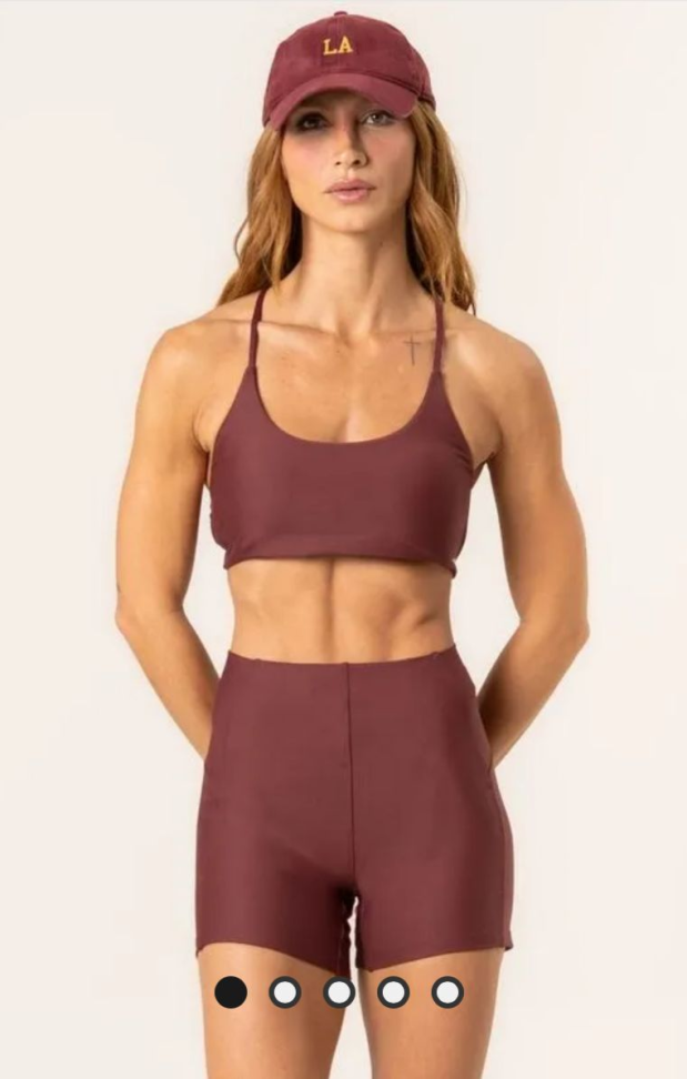 Shorts curto Eleva Vivame bordo