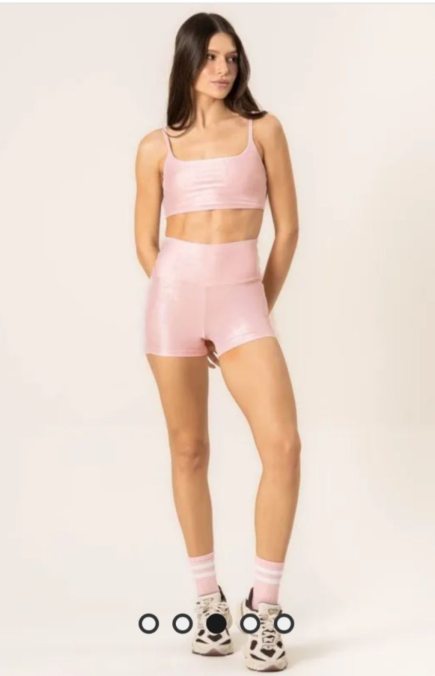 Short Glow Vivame rosa claro
