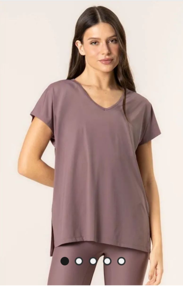 Camiseta Ease Vivame rosa queimado