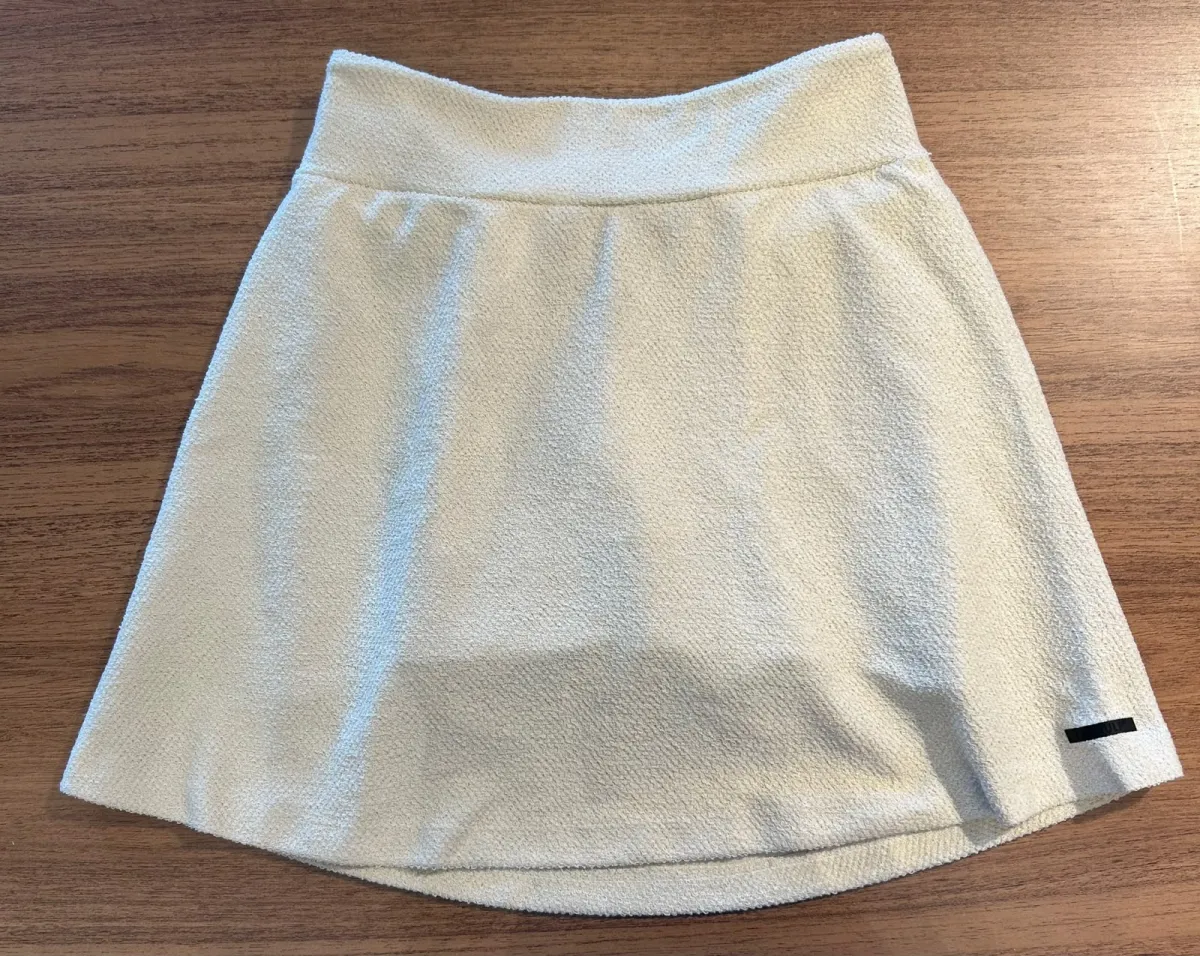 Saia short Celia texture Larulp off white - #2