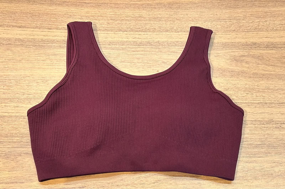 Top Canelado Hering Sports bordo