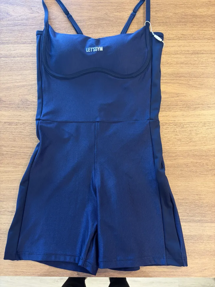 Macaquinho Harmony Navy Blue