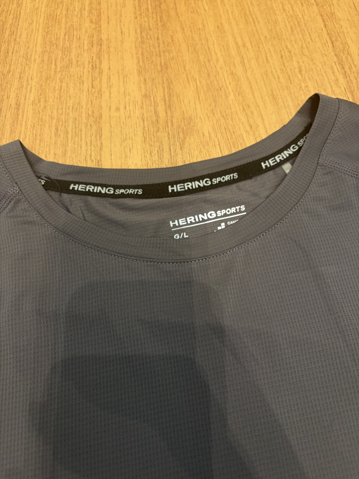 Camiseta Hering Sports Cinza Escuro