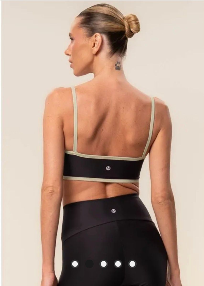 Top Curve Alcinha Vivame preto