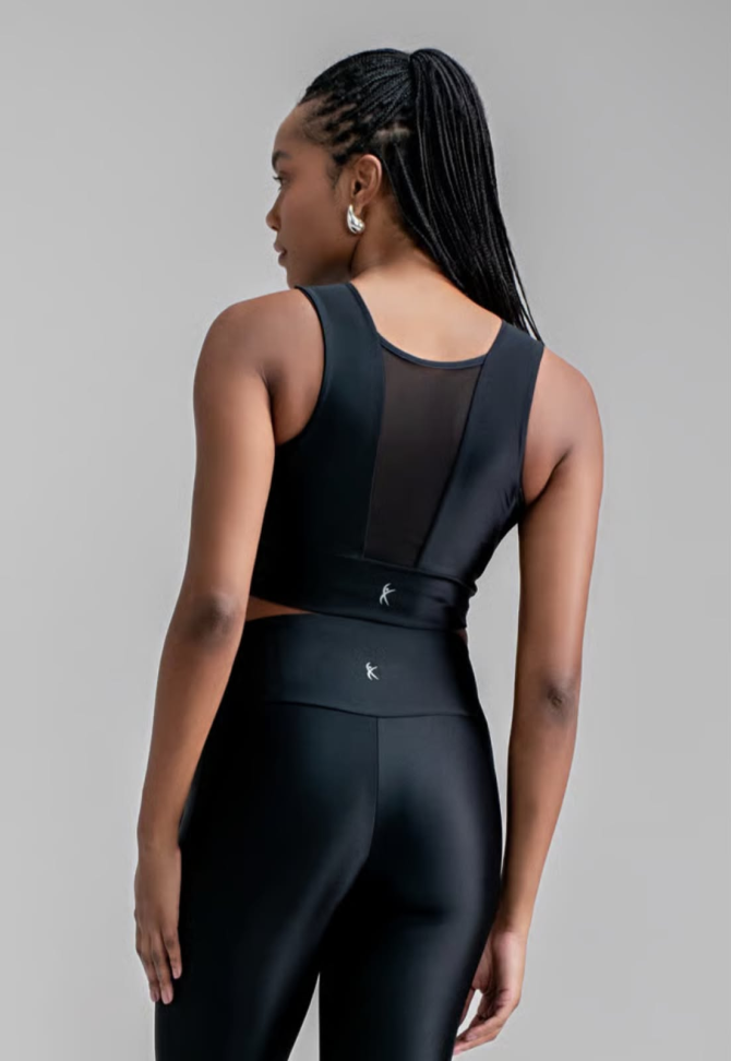 Top Alta sustentação Larulp preto - #3