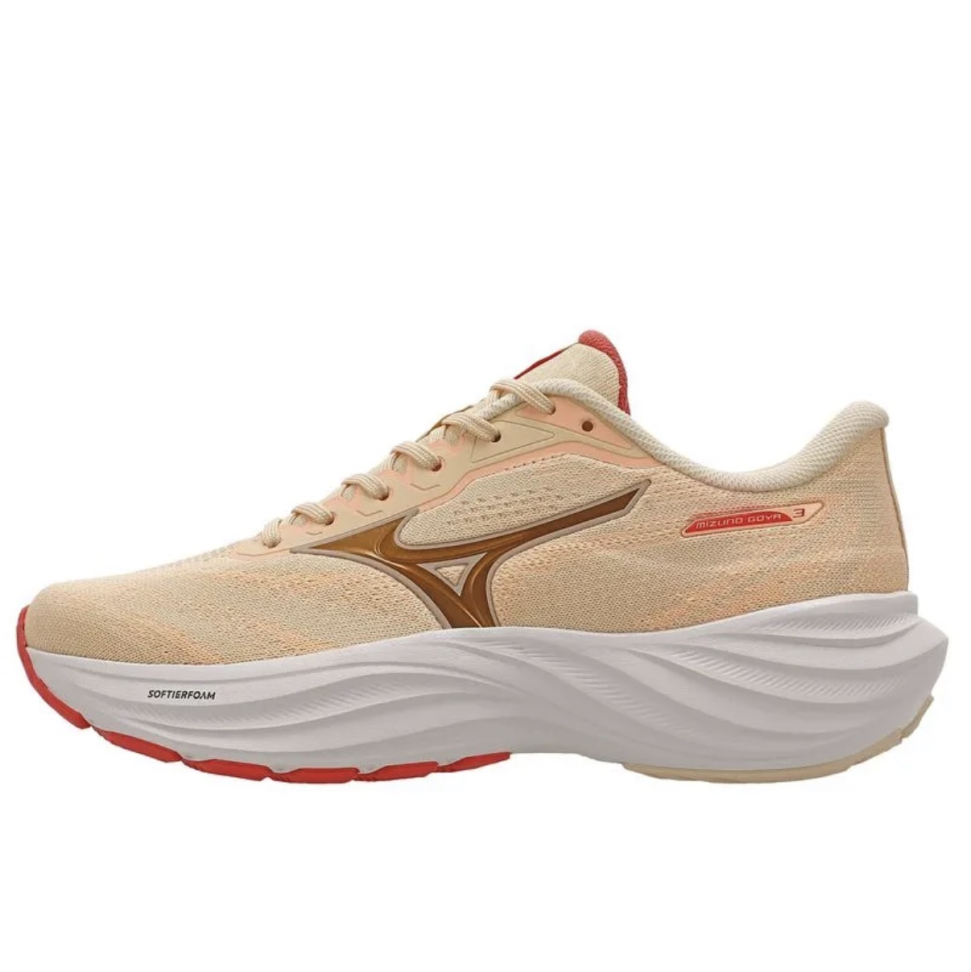 Tênis Mizuno Fem Goya 3 Pêssego