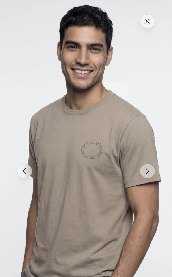 Camiseta Beje Masculina