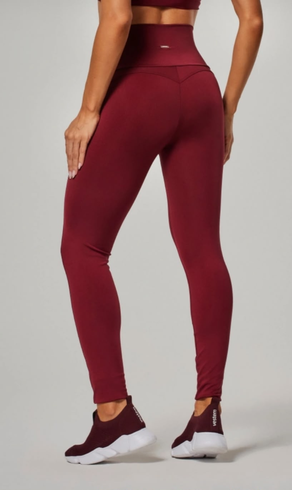 Legging Com Amarração Frontal Vestem vermelho - #3