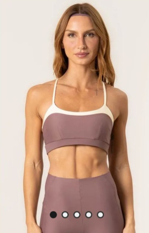 Top Dash Cruzado Vivame rosa