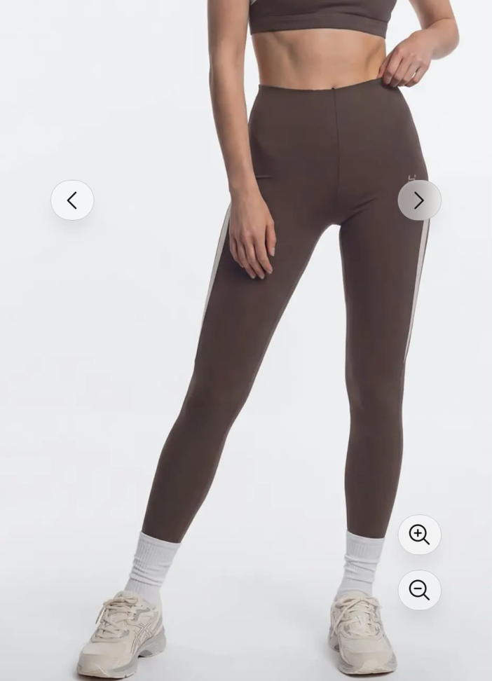 Legging Sem Costura Hering marrom