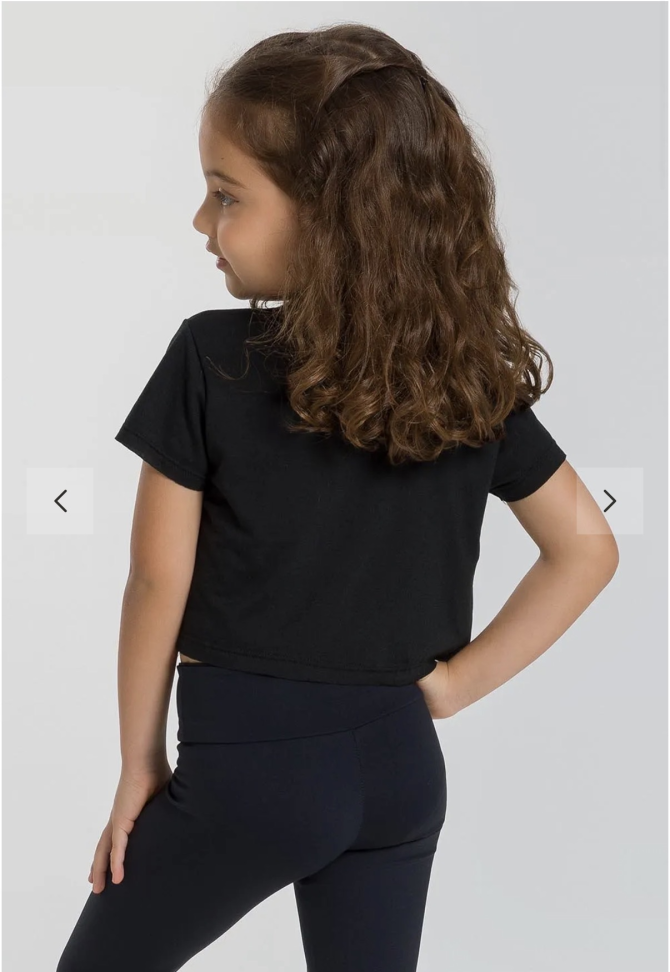 Camiseta Preta Ballet