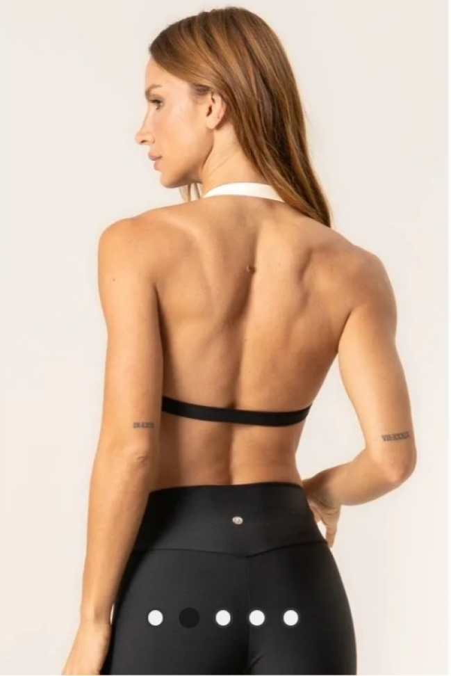 Top Boost Halter Vivame preto