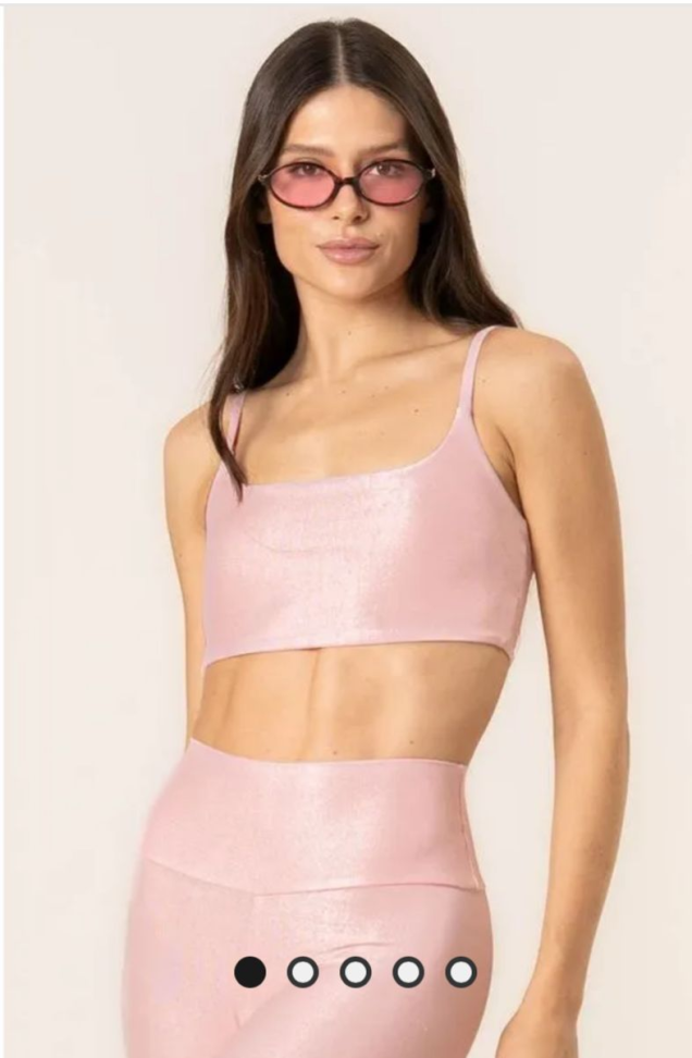 Top Glow Vivame rosa claro