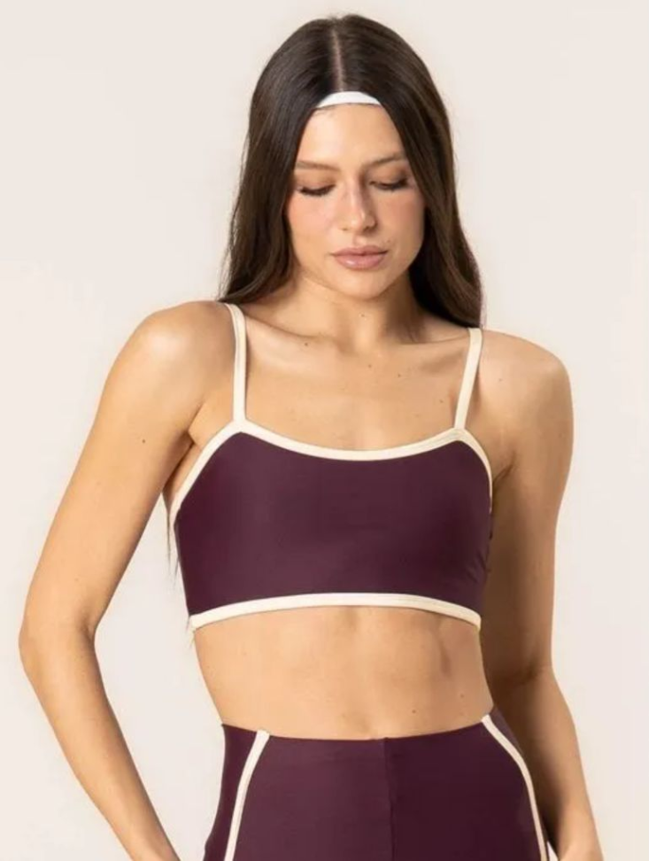 Top Curve Alcinha Vivame bordo