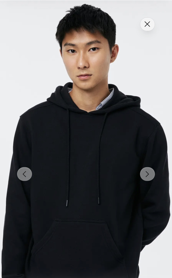 Moletom Preto Masculino
