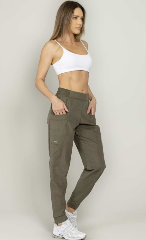 Calca Jogger Run More verde