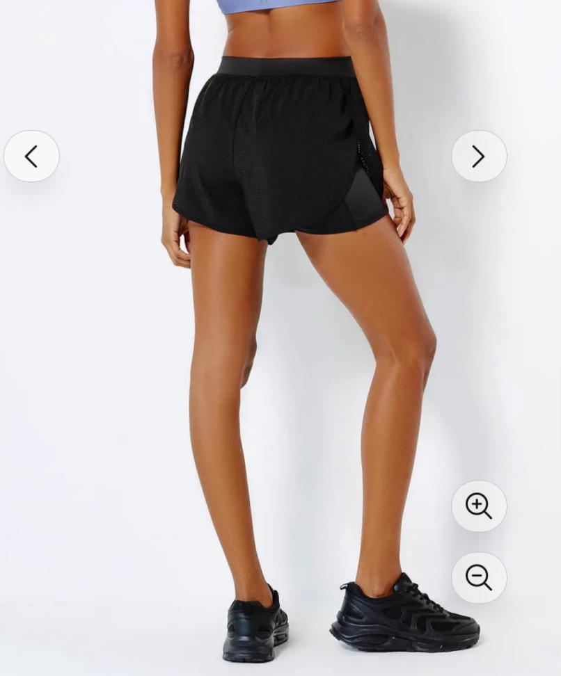 Short duplo Hering Sports preto - #3