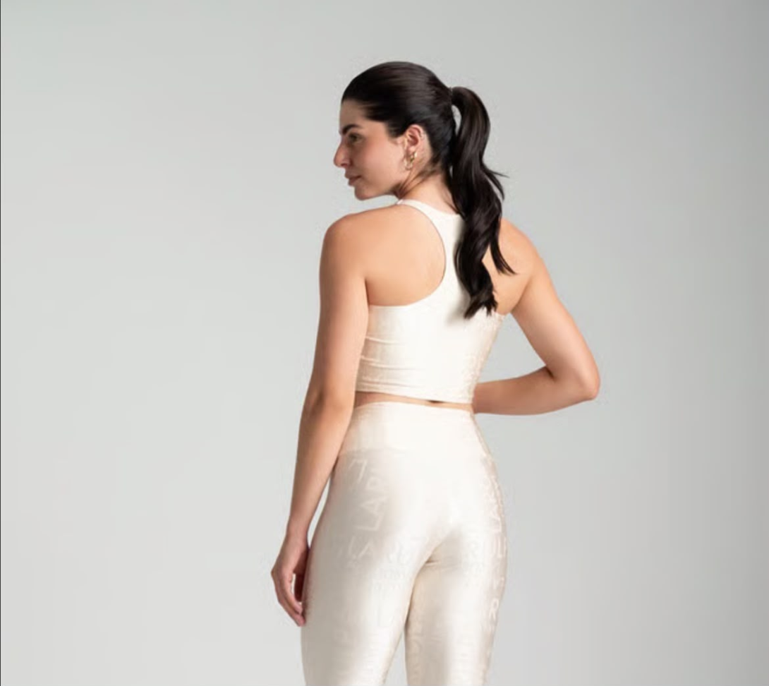 Top Alta sustentação Larulp off White