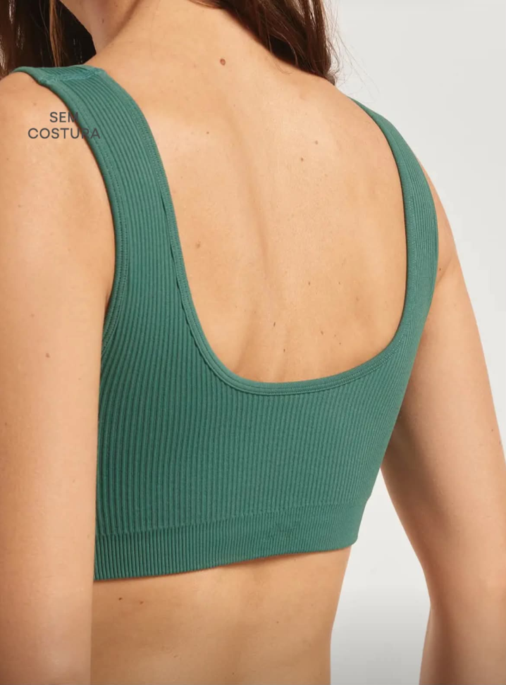 Top Canelado Hering Sports verde - #3