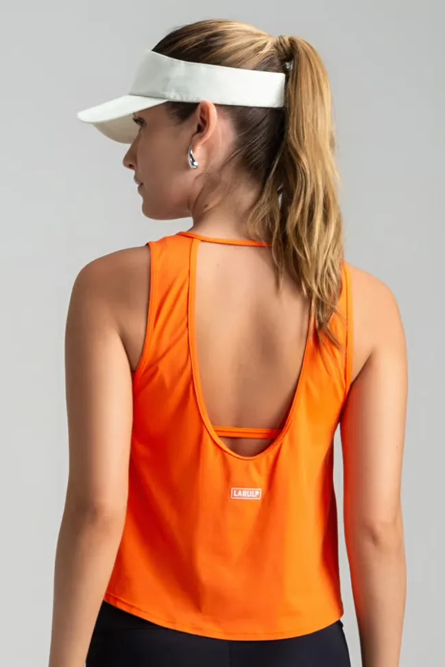 Regata Cropped Larulp Aero Dry Laranja - #2