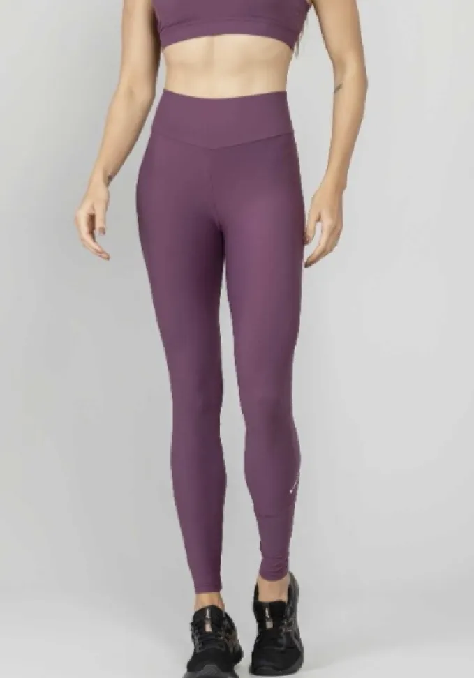 Legging com bolso Run More roxo