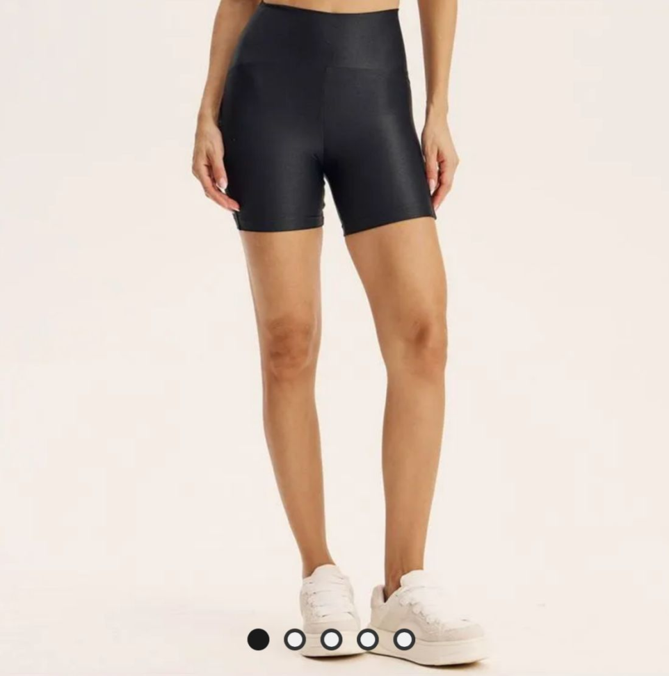 Shorts Médio Glow Vivame preto
