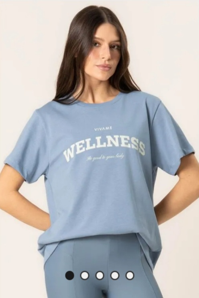 Camiseta Move Vivame azul