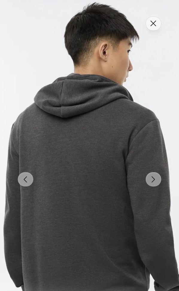 Moletom Cinza Escuro Masculino