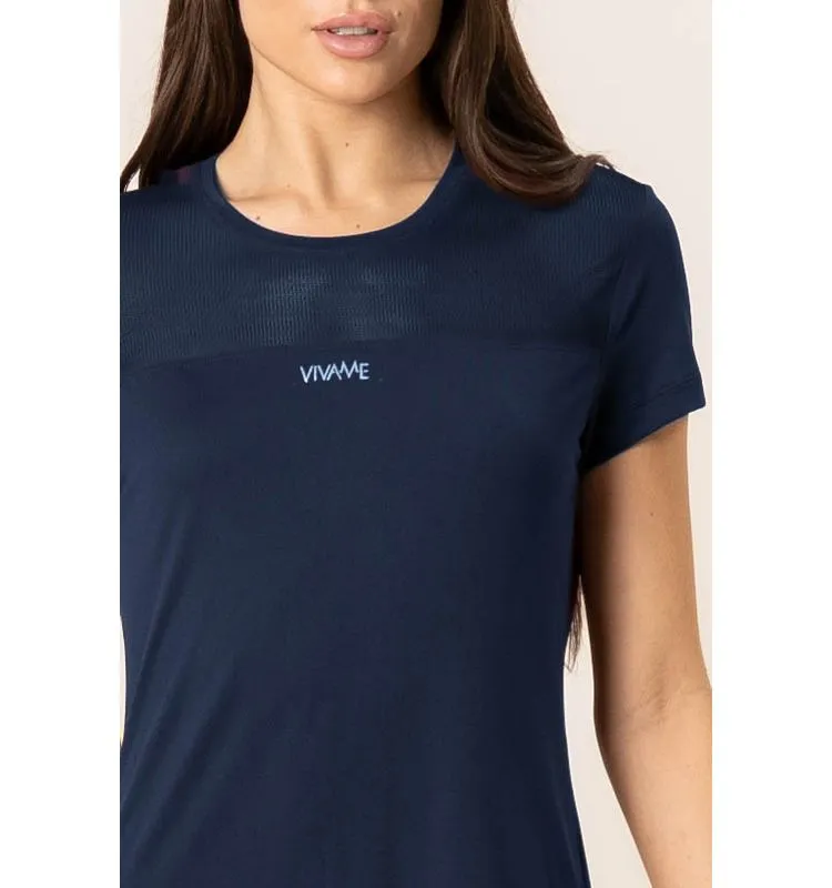 Camiseta Pulse Alongada Vivame marinho - #3