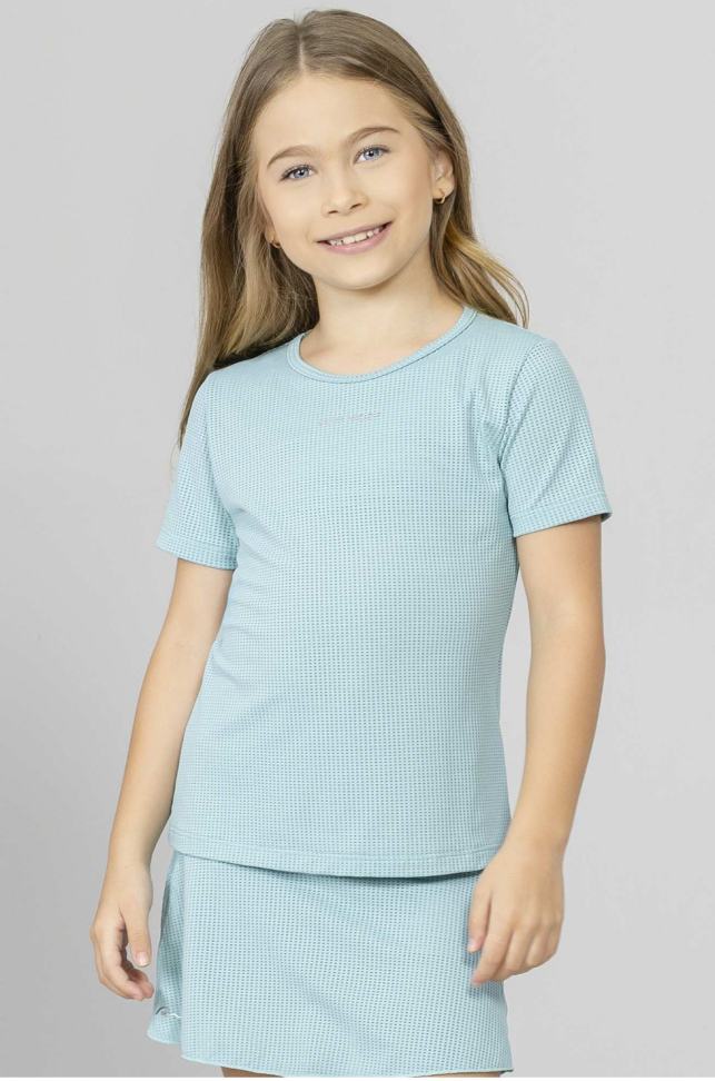 T-Shirt Decote Redondo Verde