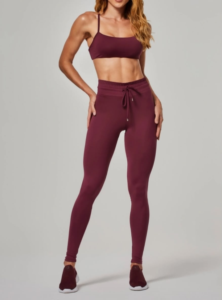 Legging Empina Invisível Vestem bordo