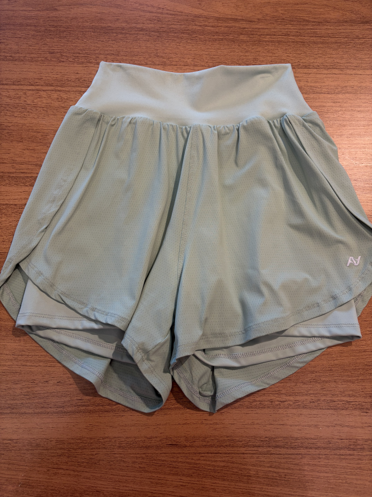 Short Duplo Verde Ânnima