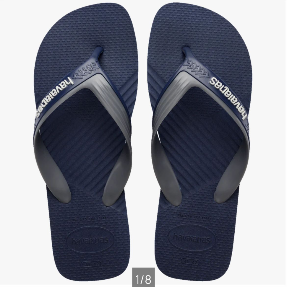 Havaianas Dual Marinho/Cinza