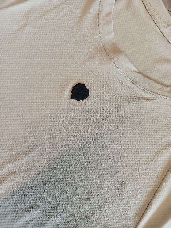 Camiseta Poliamida Di Paula bege médio - #3