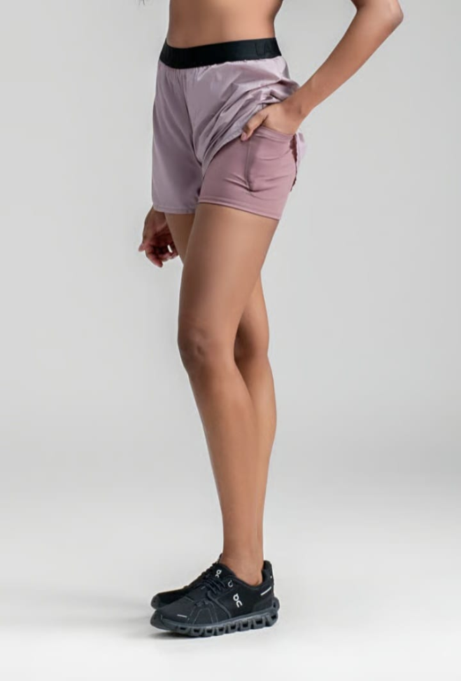 Short Duplo Wend Larulp lilás
