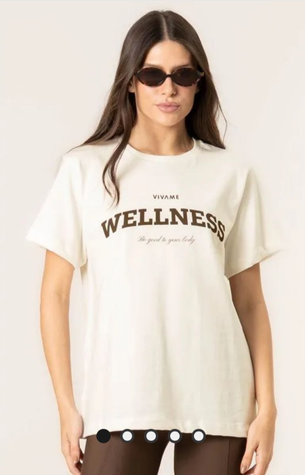 Camiseta move Vivame branco