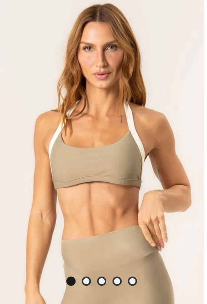Top Boost Halter Vivame bege