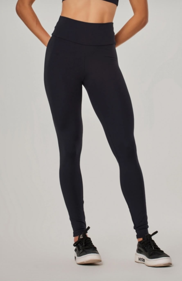 Legging Chape Up com bolso Vestem preto